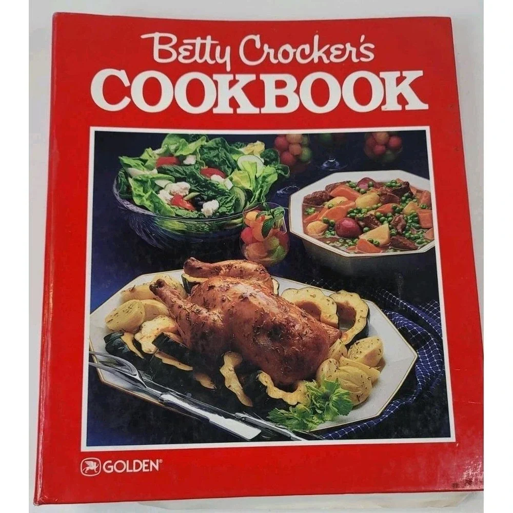 Betty Crocker's Cookbook New & Revised 5 Ring Binder 1989 7th Printing Vintage